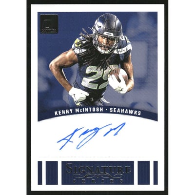 2024 Donruss Signature Series #9 Kenny McIntosh