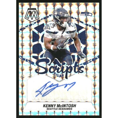2024 Panini Mosaic Scripts #44 Kenny McIntosh