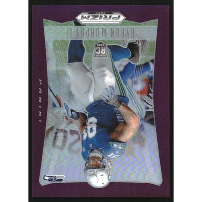 2024 Panini Prizm Deca Prizms Purple #262 Byron Murphy II