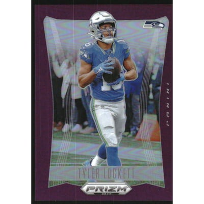 2024 Panini Prizm Deca Prizms Purple #264 Tyler Lockett