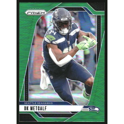 2024 Panini Prizm Prizms Green #261 D.K. Metcalf