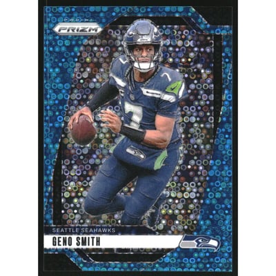 2024 Panini Prizm Prizms No Huddle Blue #259 Geno Smith
