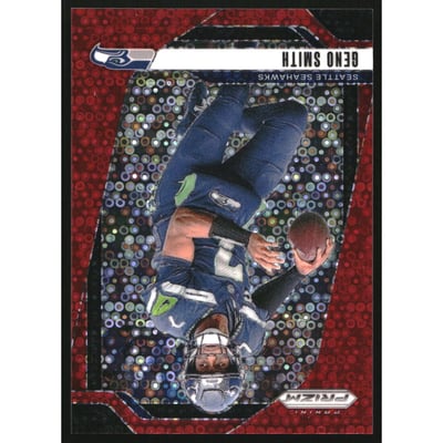 2024 Panini Prizm Prizms No Huddle Red #259 Geno Smith