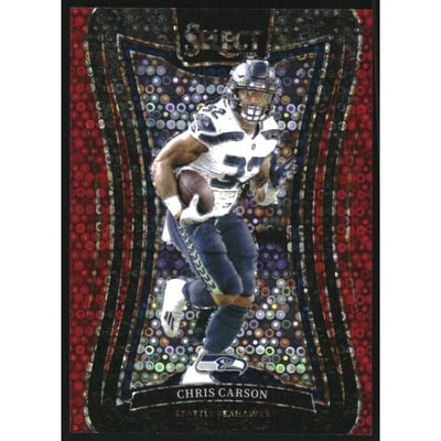 2024 Select Prizm Red Disco #318 Chris Carson