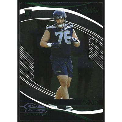 2025 Absolute Green #125 Grey Zabel