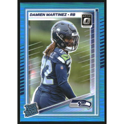 2025 Donruss Optic Aqua #298 Damien Martinez RR