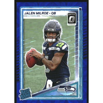 2025 Donruss Optic Blue Scope #253 Jalen Milroe RR