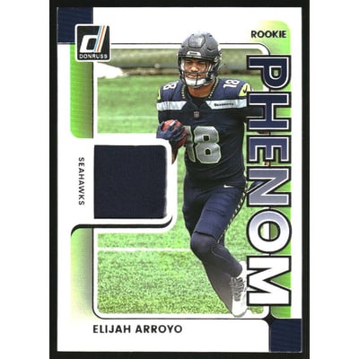 2025 Donruss Rookie Phenom Jerseys #37 Elijah Arroyo