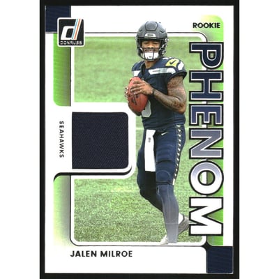 2025 Donruss Rookie Phenom Jerseys #38 Jalen Milroe