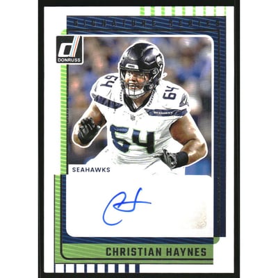 2025 Donruss Signature Series #48 Christian Haynes