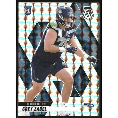 2025 Panini Mosaic Mosaic #328 Grey Zabel