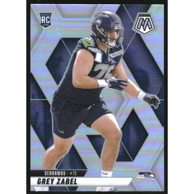 2025 Panini Mosaic Silver #328 Grey Zabel