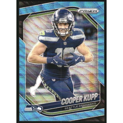 2025 Panini Prizm Prizms Blue Wave #16 Cooper Kupp