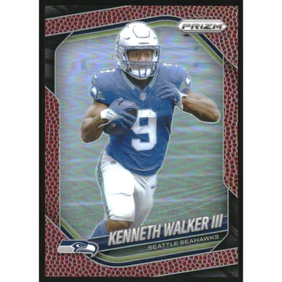 2025 Panini Prizm Prizms Pigskin #272 Kenneth Walker III