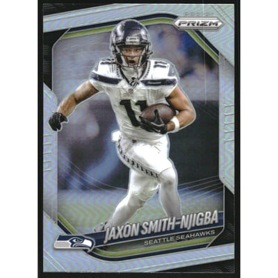 2025 Panini Prizm Prizms Silver #254 Jaxon Smith-Njigba