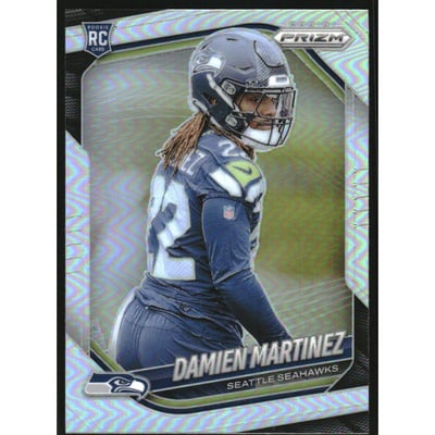2025 Panini Prizm Prizms Silver #373 Damien Martinez
