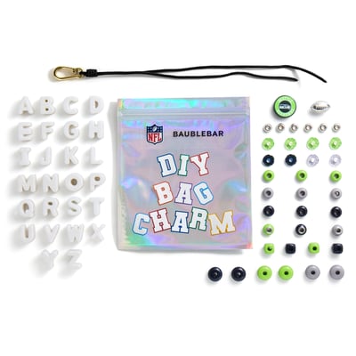 Seattle Seahawks BaubleBar Mini Custom Bag Charm Bead Kit