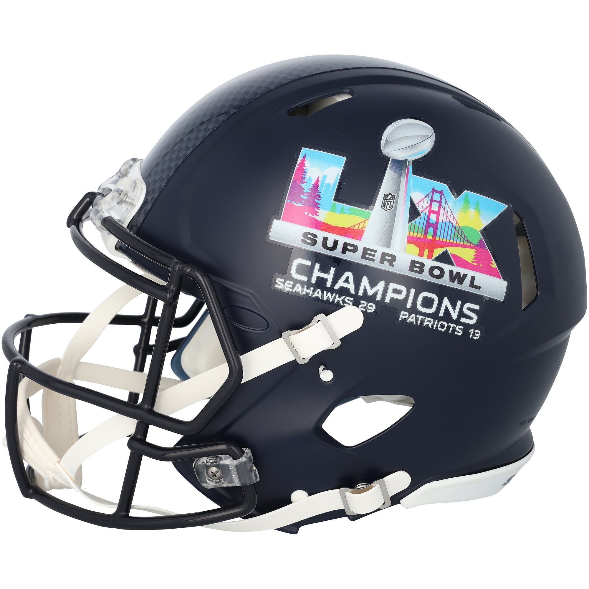 Casque Riddell Speed Authentic autographié par Cooper Kupp, des Seahawks de Seattle, champions du Super Bowl LX