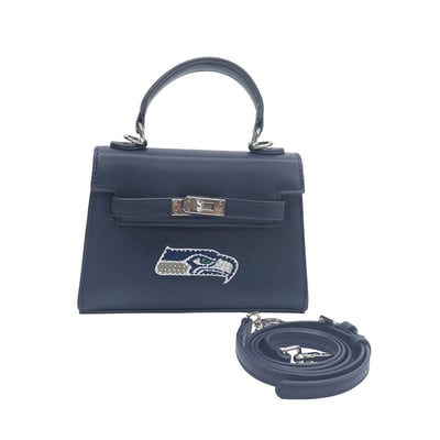 Seattle Seahawks FABGATING by Cuce Team Color Vegan Leather Mini Purse
