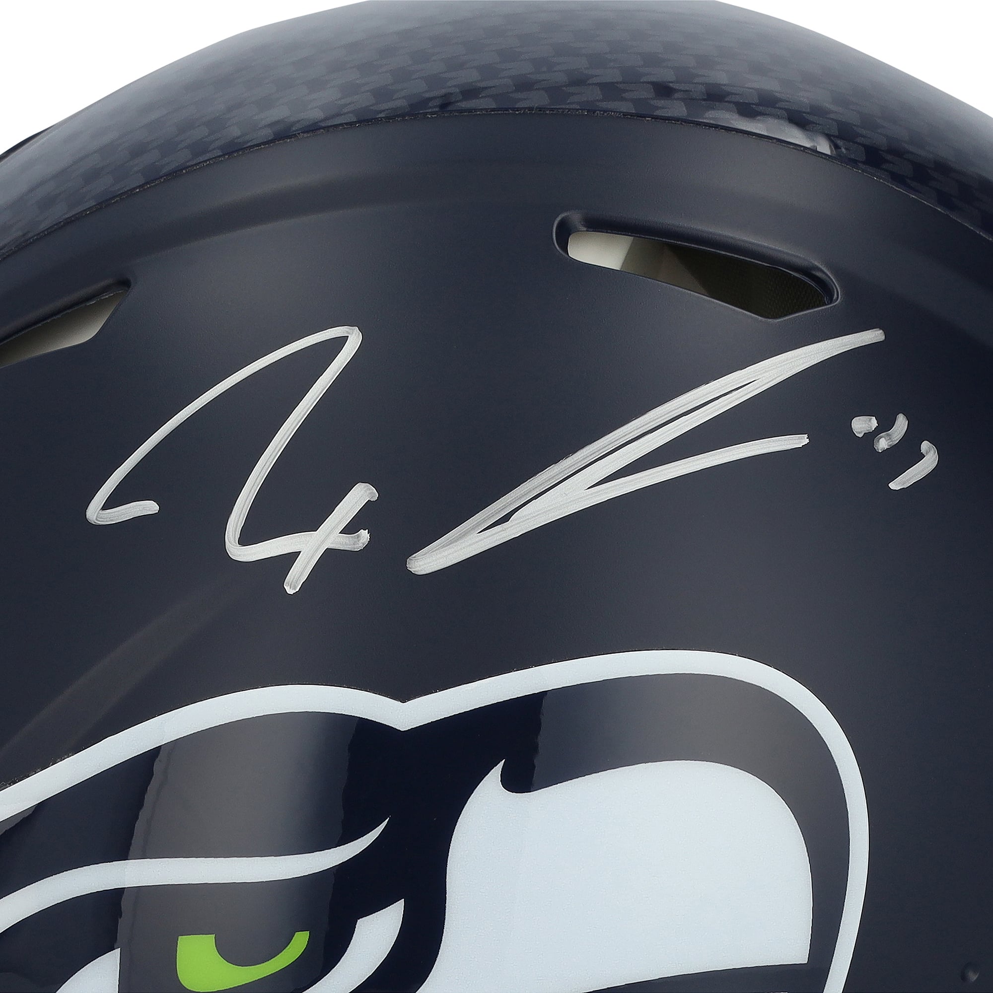 Fanatics Authentic Jaxon Smith-Njigba Seattle Seahawks 2023 NFL Draft First Round Pick Autographed Riddell Speed Authentic Helmet
