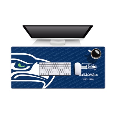 Seattle Seahawks IDNA 15.7" x 35.4" Logo Series Desk Pad