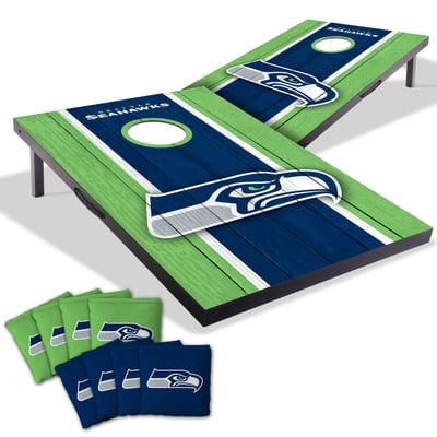 Seattle Seahawks IDNA 2' x 3' Cornhole Game with Bags