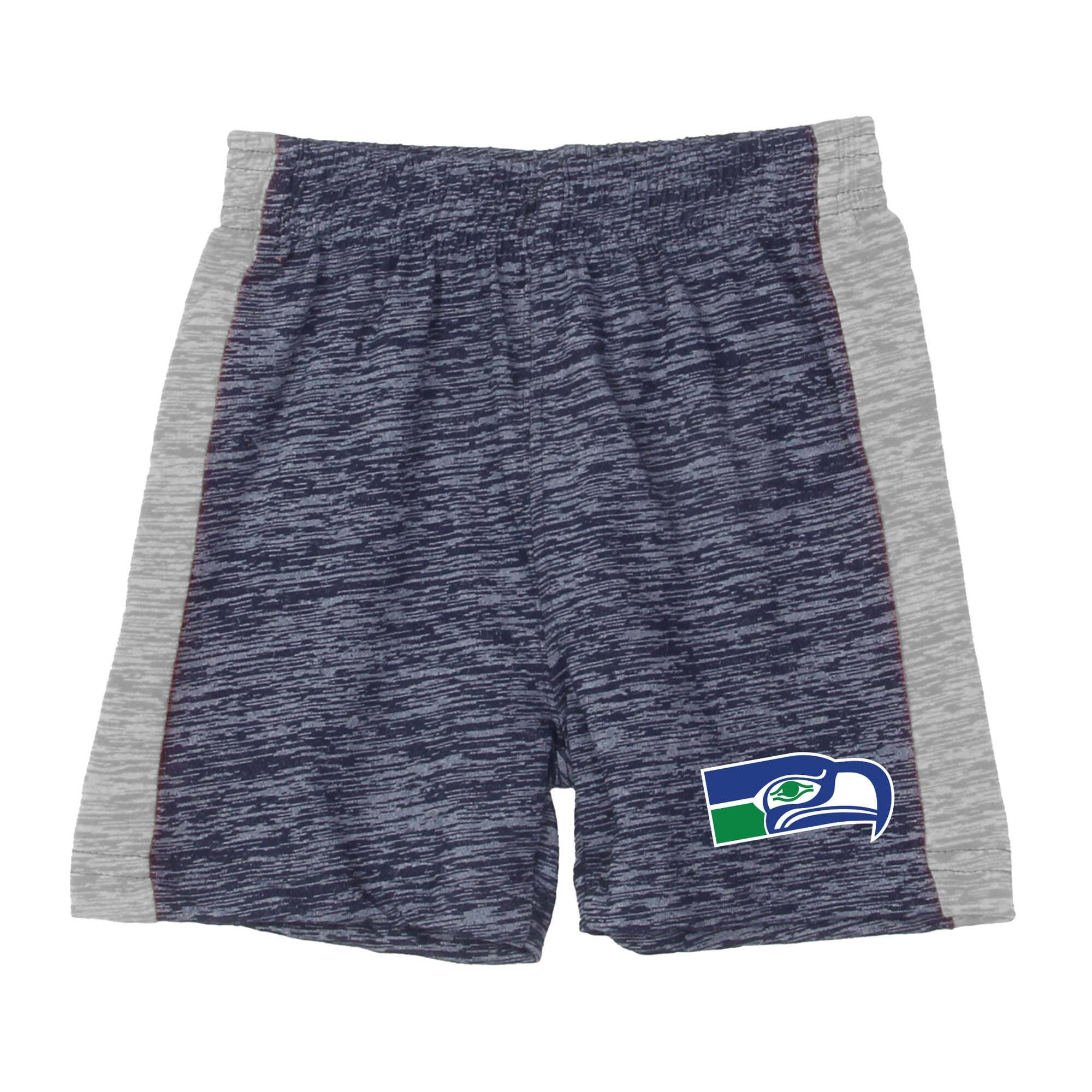 Ensemble body et short pour bébé Wes & Willy Gray/Marine Seattle Seahawks Cloudy Yard Hopper