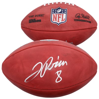 Jadarian Price Seattle Seahawks Autographed Fanatics Authentic Duke Full Color Football