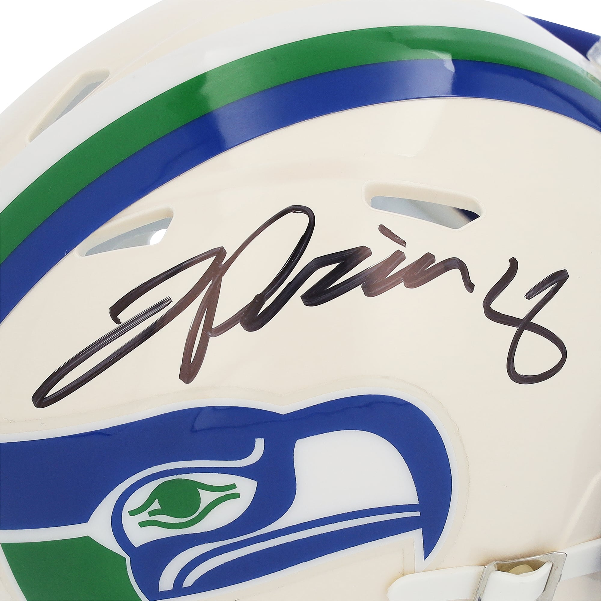 Jadarian Price Seattle Seahawks Autographed Riddell Retro Speed Mini Helmet
