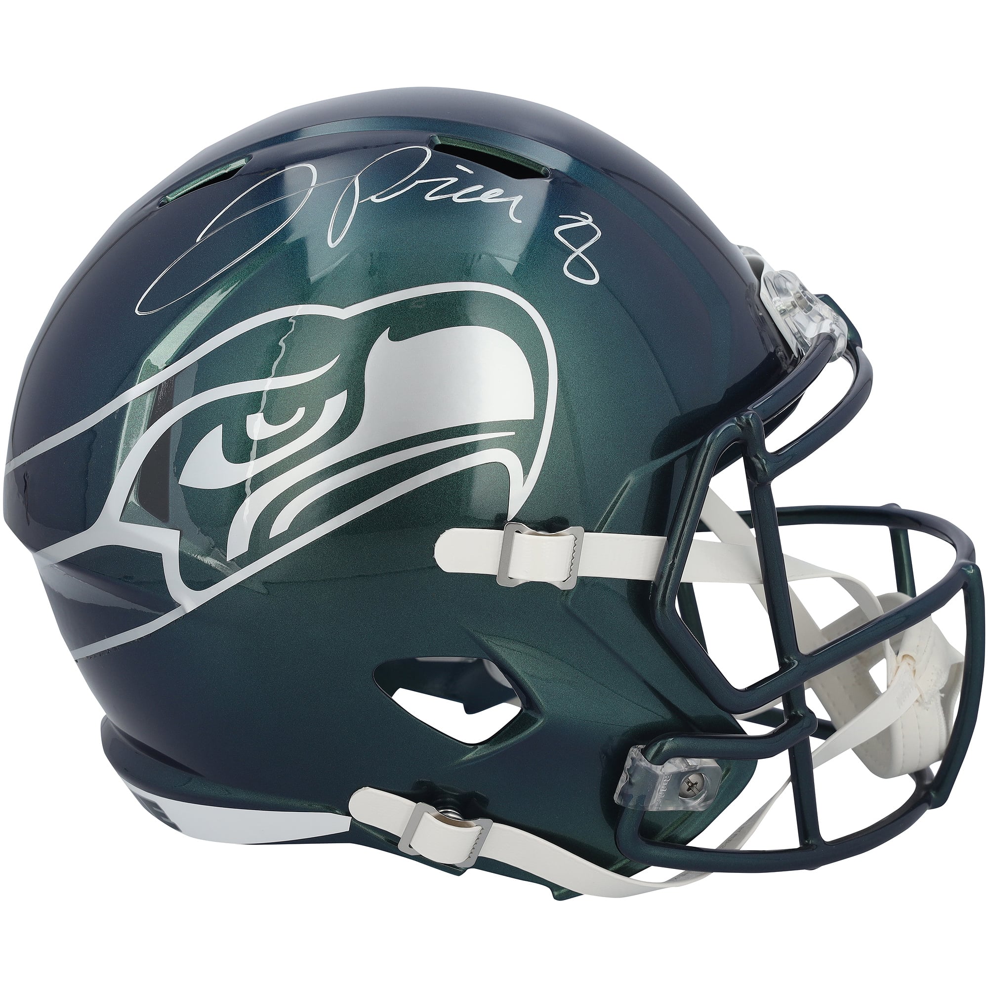 Jadarian Price Seattle Seahawks Autographed Riddell Rivalry Speed Replica Helmet