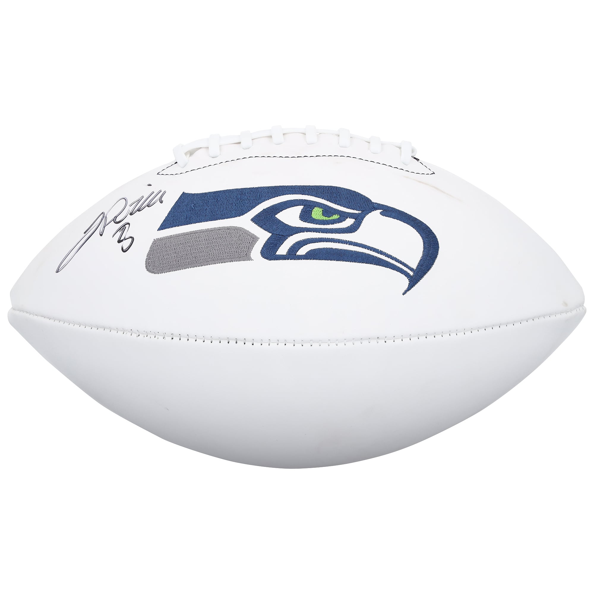 Jadarian Price Seattle Seahawks Autographed Wilson White Panel Football