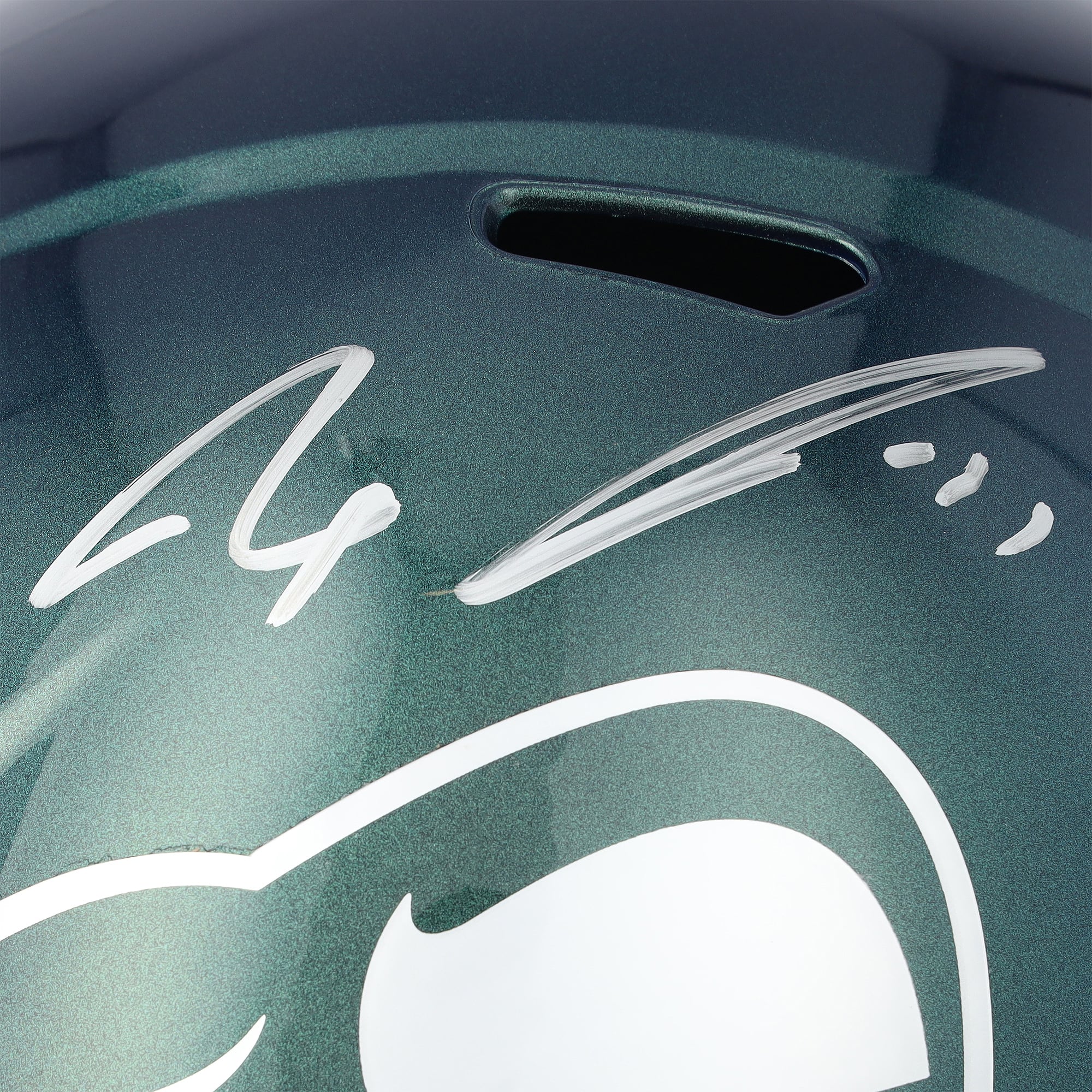 Jaxon Smith-Njigba Seattle Seahawks Autographed Riddell Rivalry Speed Replica Helmet with Silver Signature