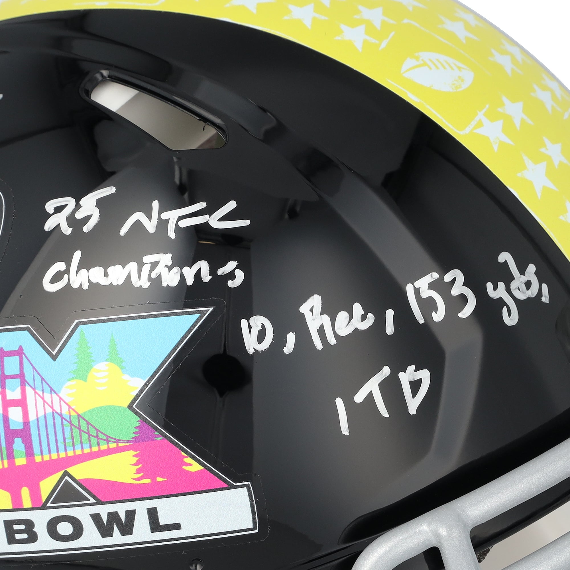 Jaxon Smith-Njigba Seattle Seahawks Autographed Riddell Super Bowl LX Event Speed Authentic Helmet with Multiple Inscriptions - Limited Edition of 25