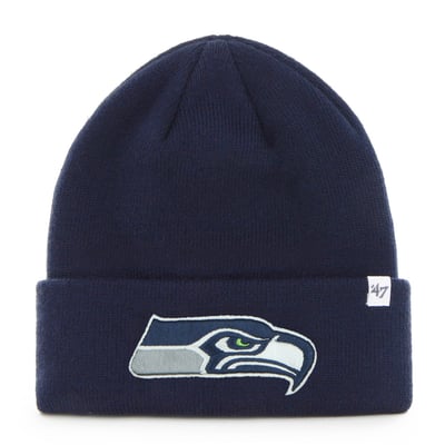 Seattle Seahawks '47 Primary Basic Cuffed Knit Hat - College Navy