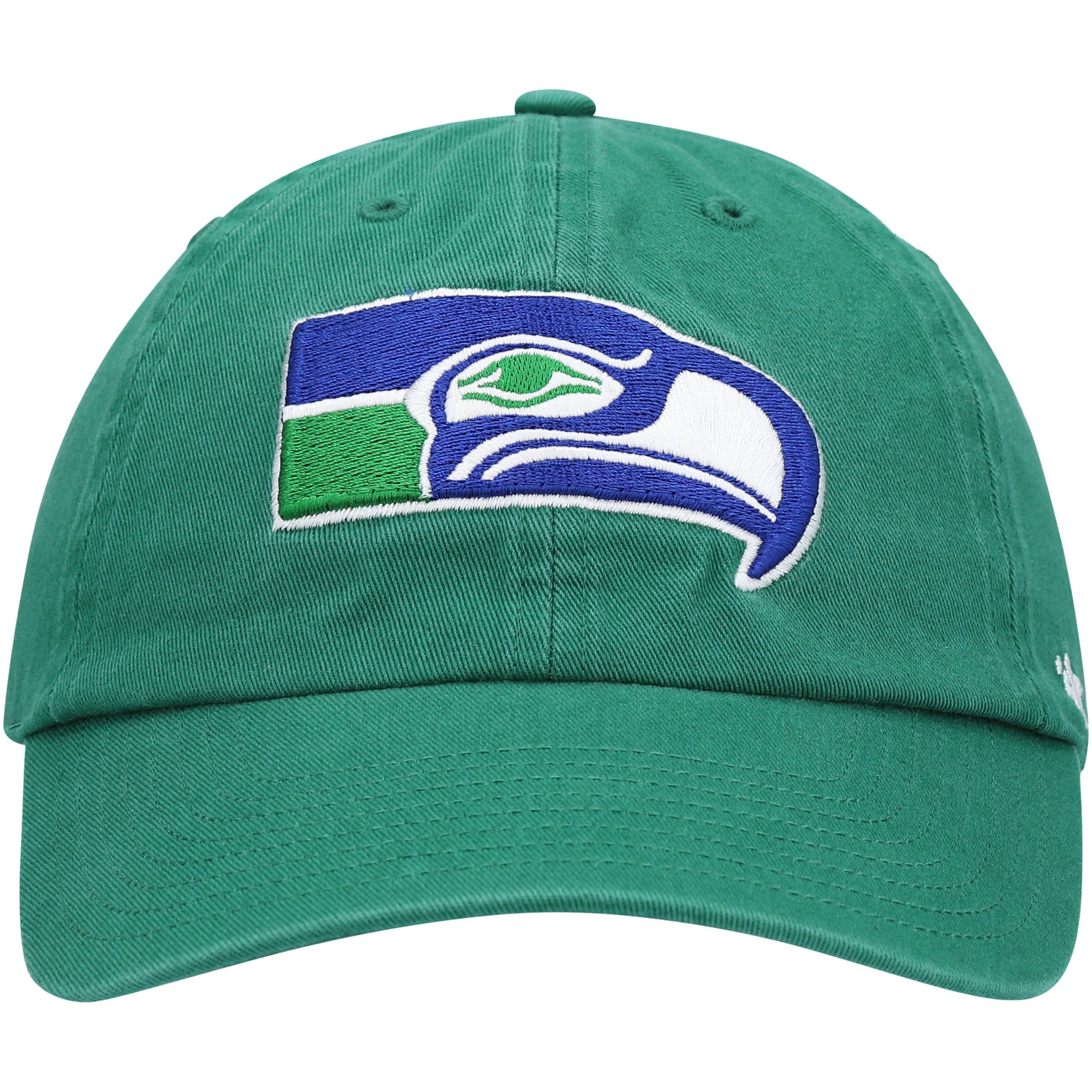 Men's '47 Green Seattle Seahawks Clean Up Adjustable Hat