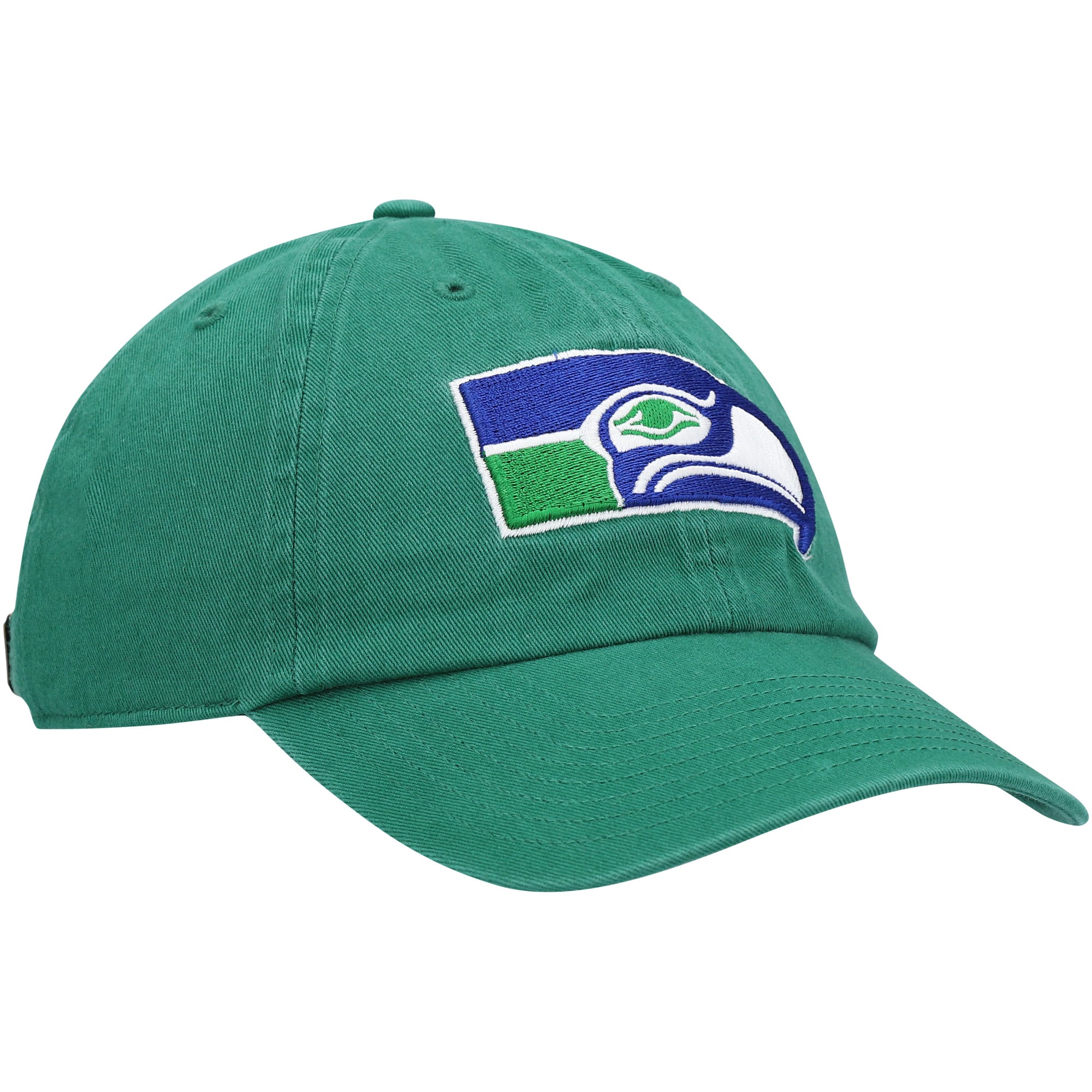 Men's '47 Green Seattle Seahawks Clean Up Adjustable Hat