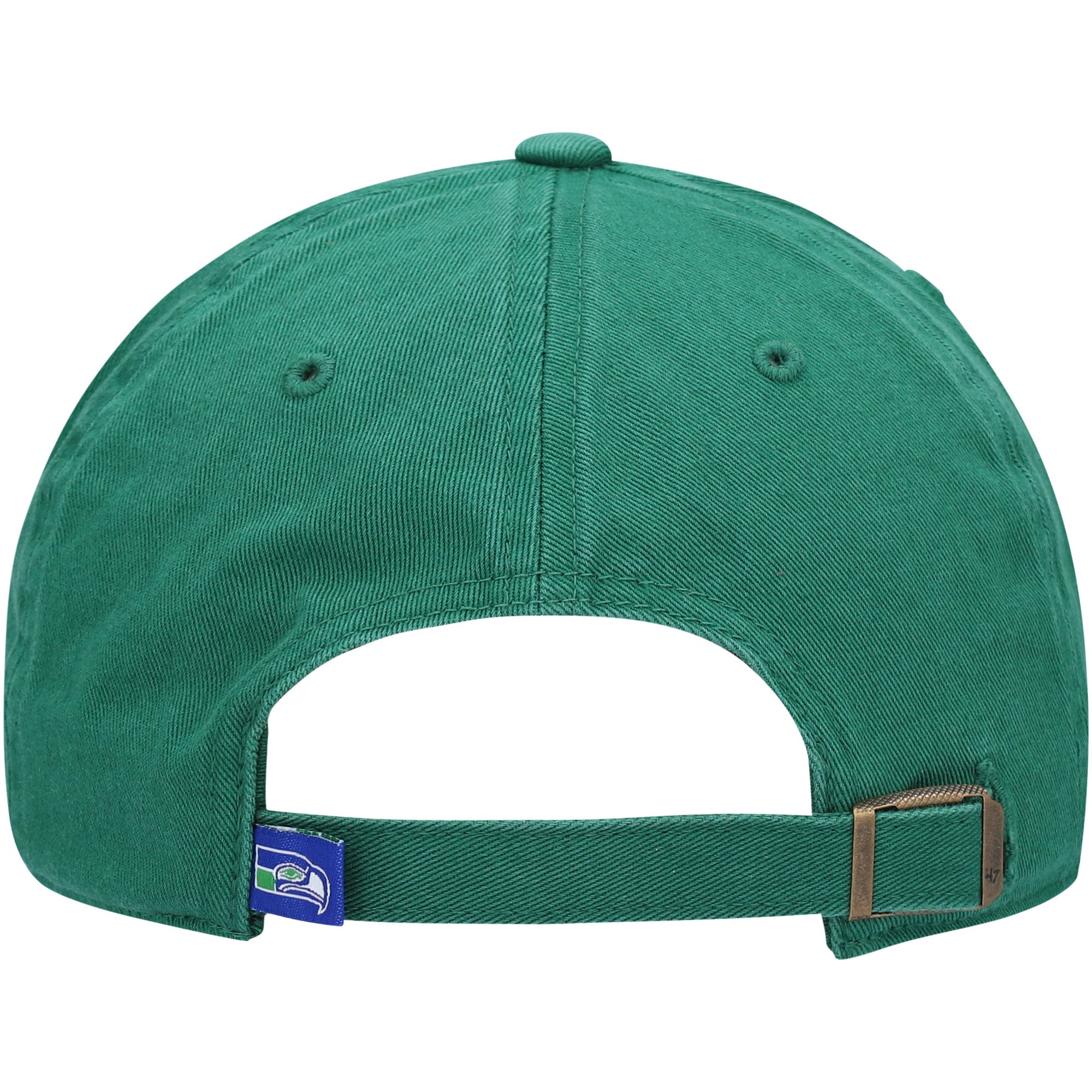 Men's '47 Green Seattle Seahawks Clean Up Adjustable Hat