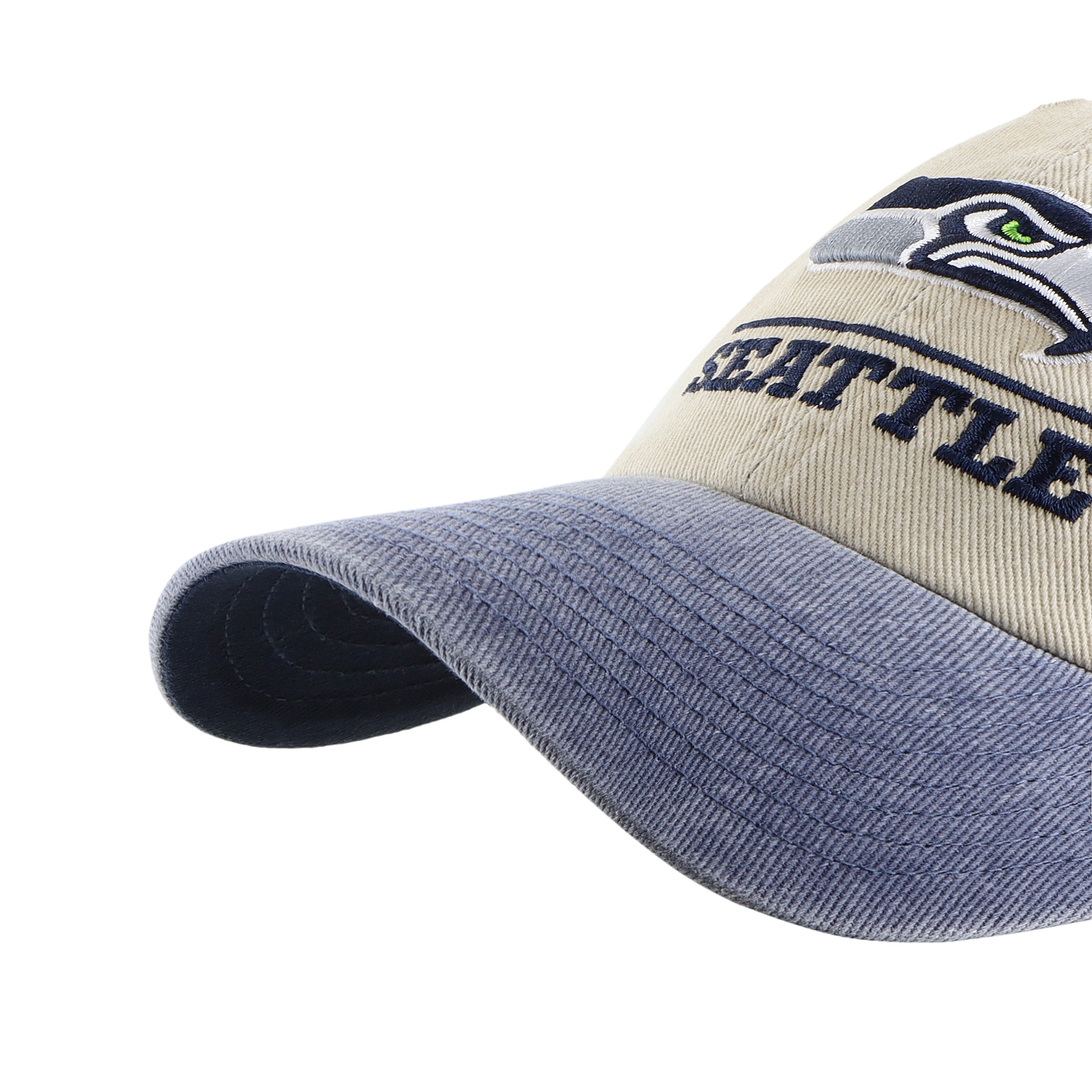 Casquette ajustable pour homme « 47 Natural Seattle Seahawks Logo Line Clean Up »