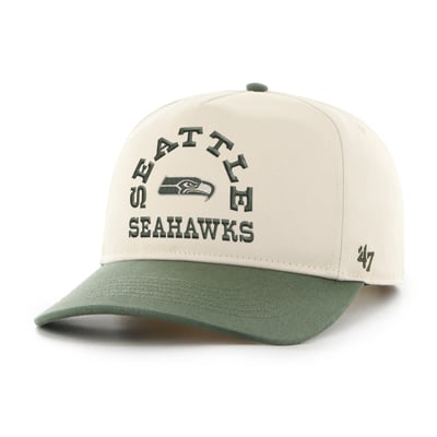 Seattle Seahawks '47 Ranchero Hitch Adjustable Hat - Natural/Olive