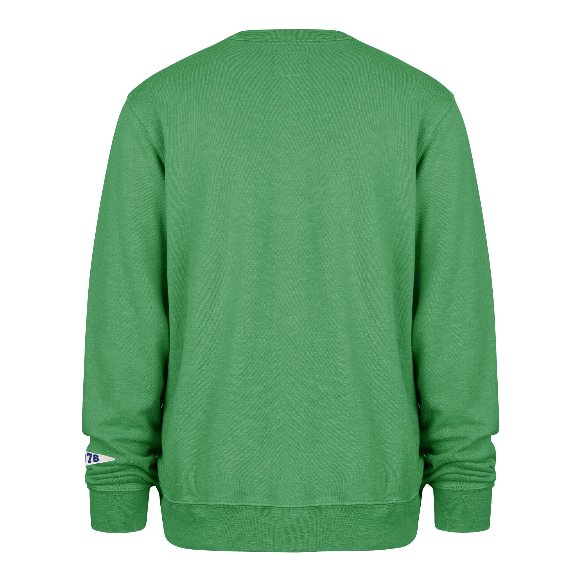 Men's '47 Neon Green Seattle Seahawks Calderwood Well Worn French Terry Sweatshirt