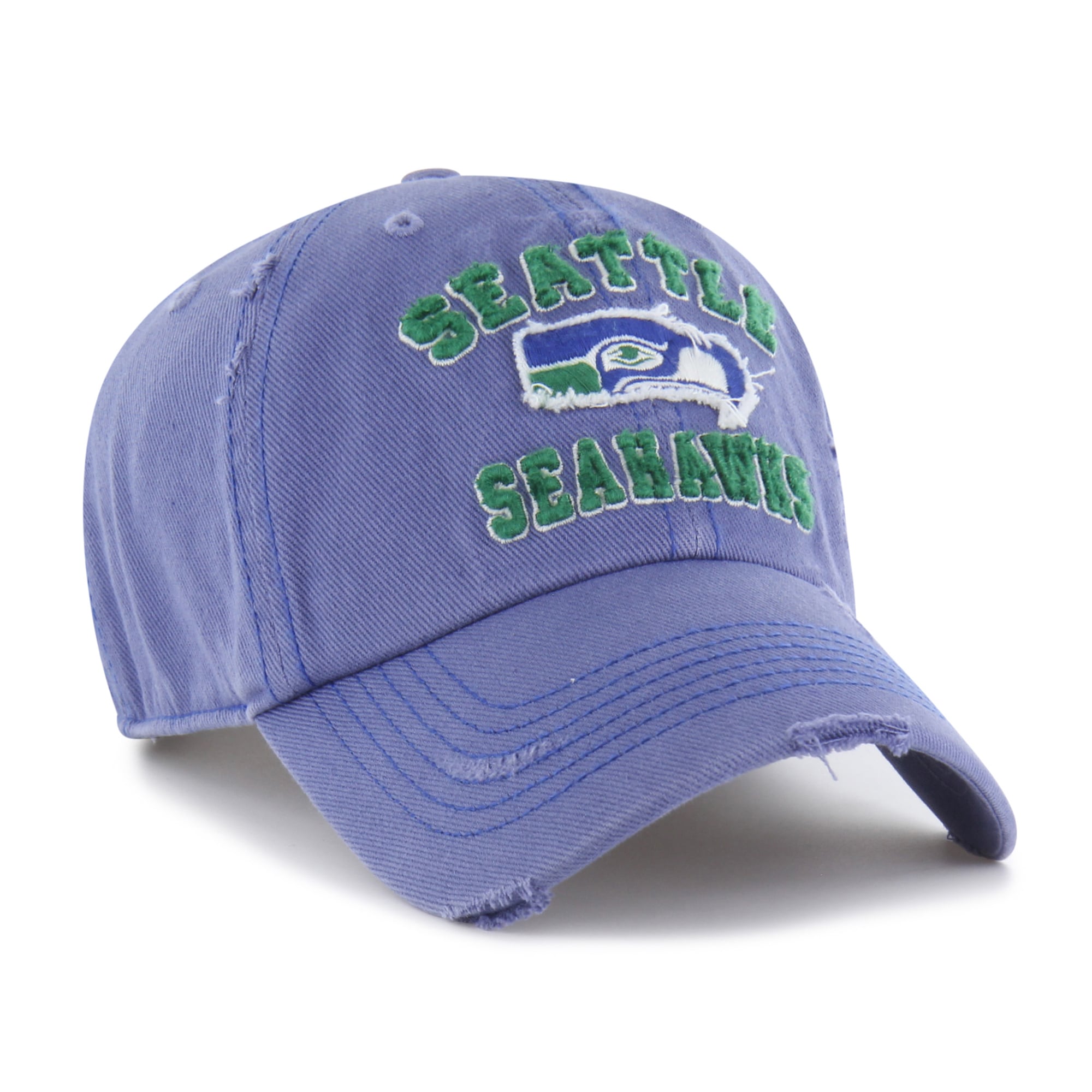 Casquette ajustable pour homme '47 Royal Seattle Seahawks Seymoore Clean Up
