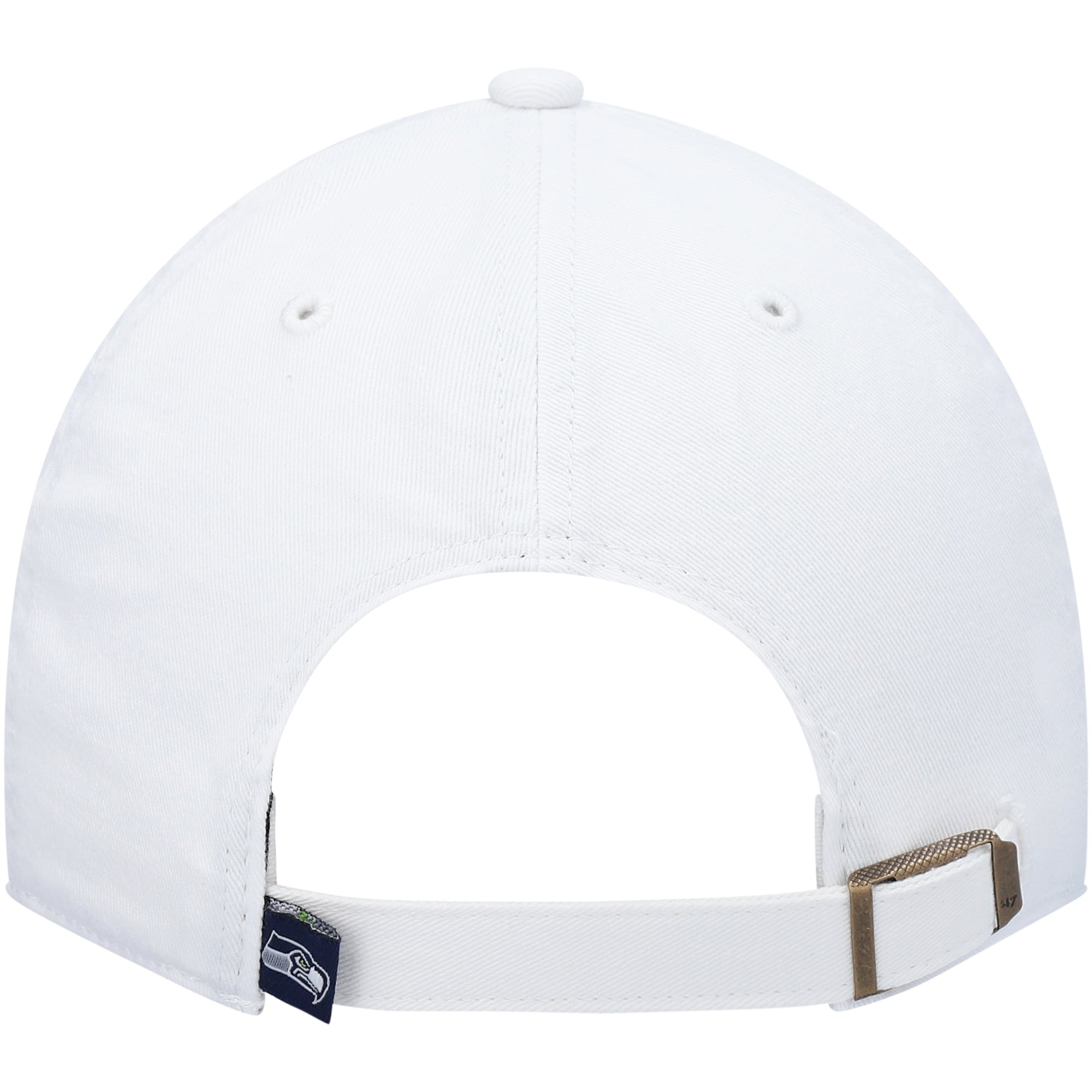 Casquette réglable '47 Seattle Seahawks Clean Up pour homme, blanc
