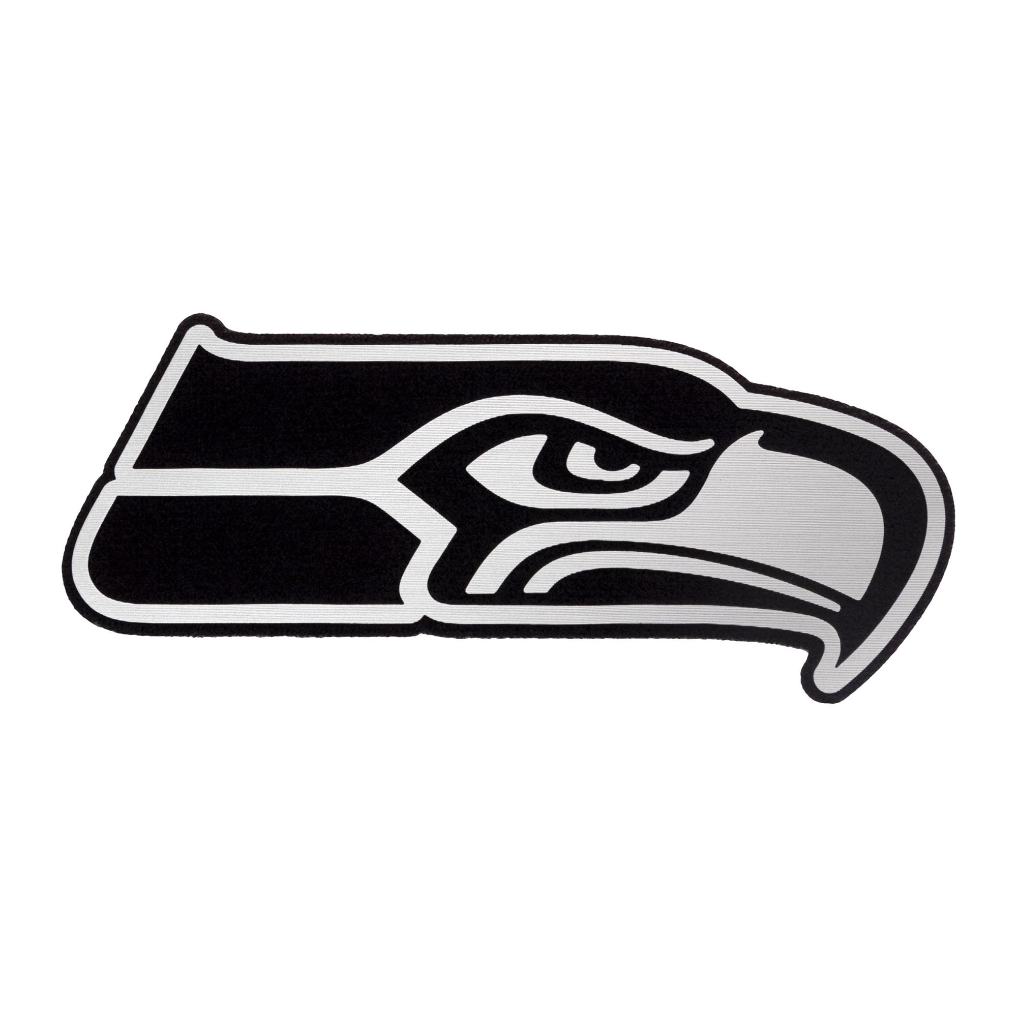 Men's Antigua White Seattle Seahawks Metallic Logo Tribute Quarter-Zip Top