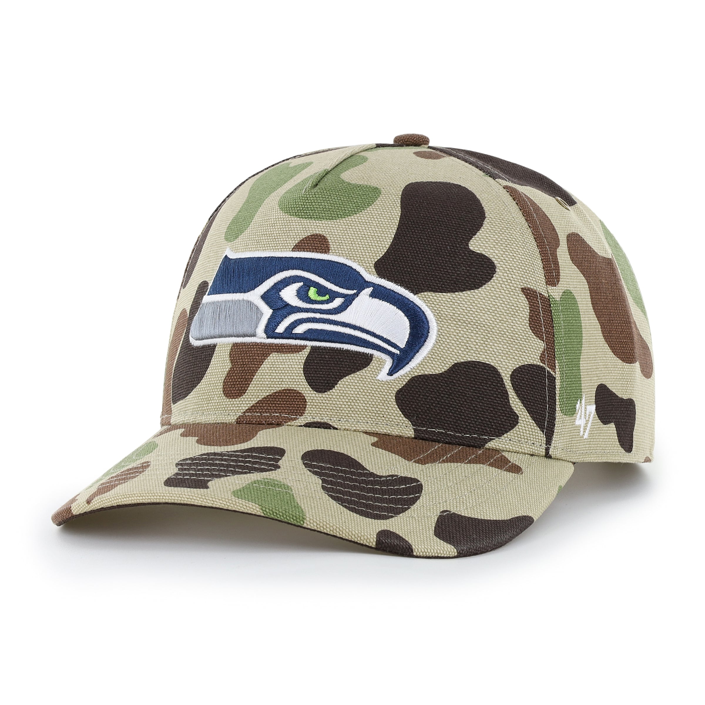 Casquette ajustable Carhartt x '47 Duck Camo Seattle Seahawks Hitch pour homme