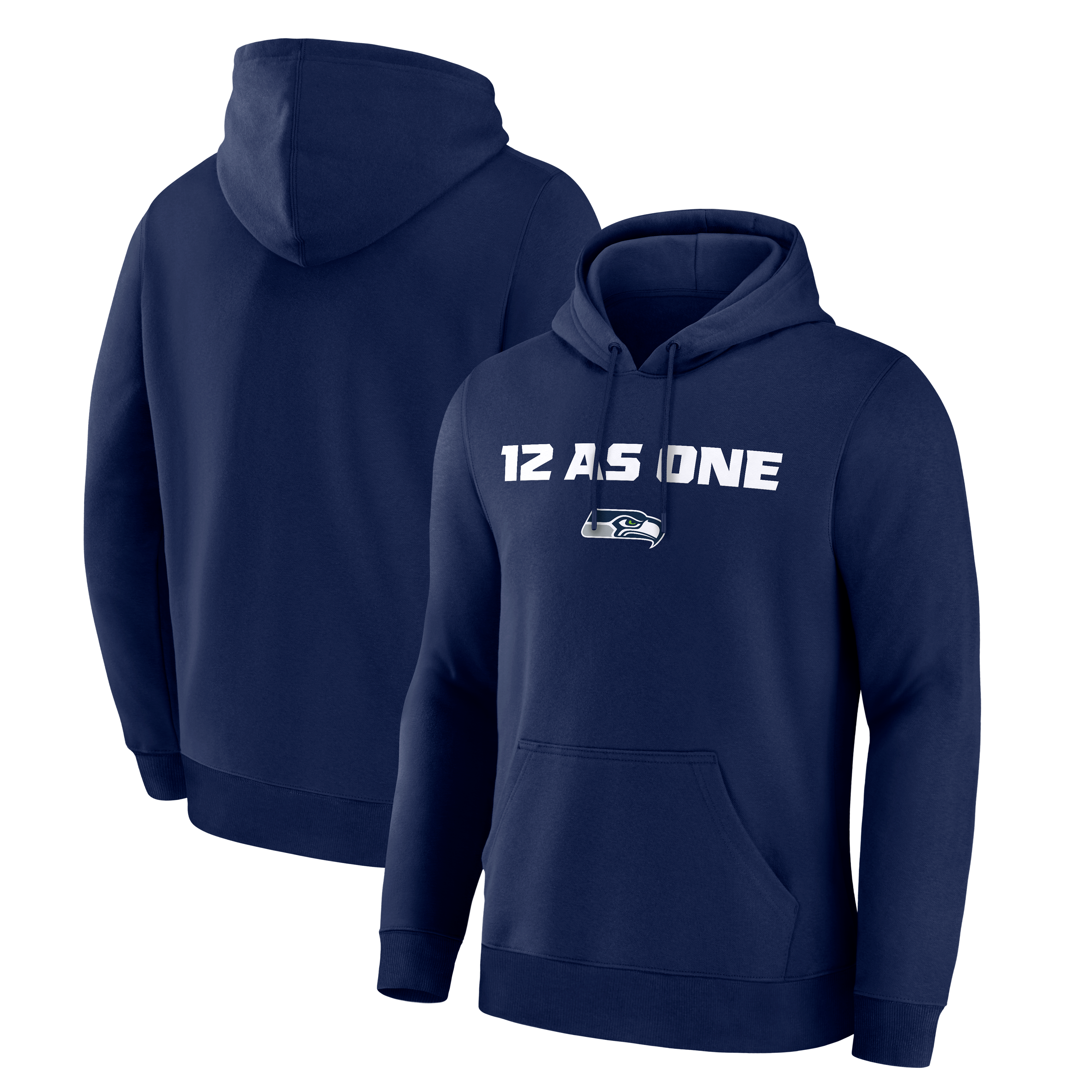 Men's College Navy Seattle Seahawks As One Hoodie