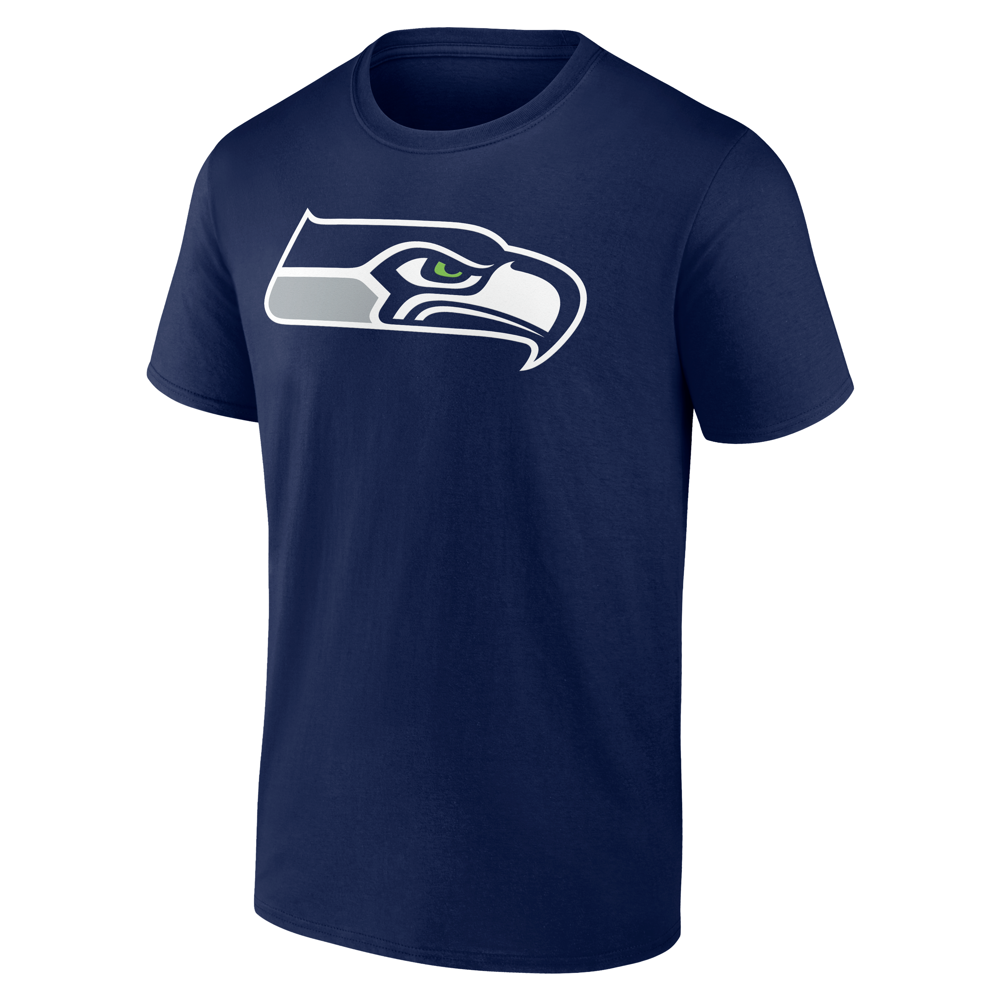 Men's Gray Seattle Seahawks Team Authentic Personalized Name & Number T-Shirt