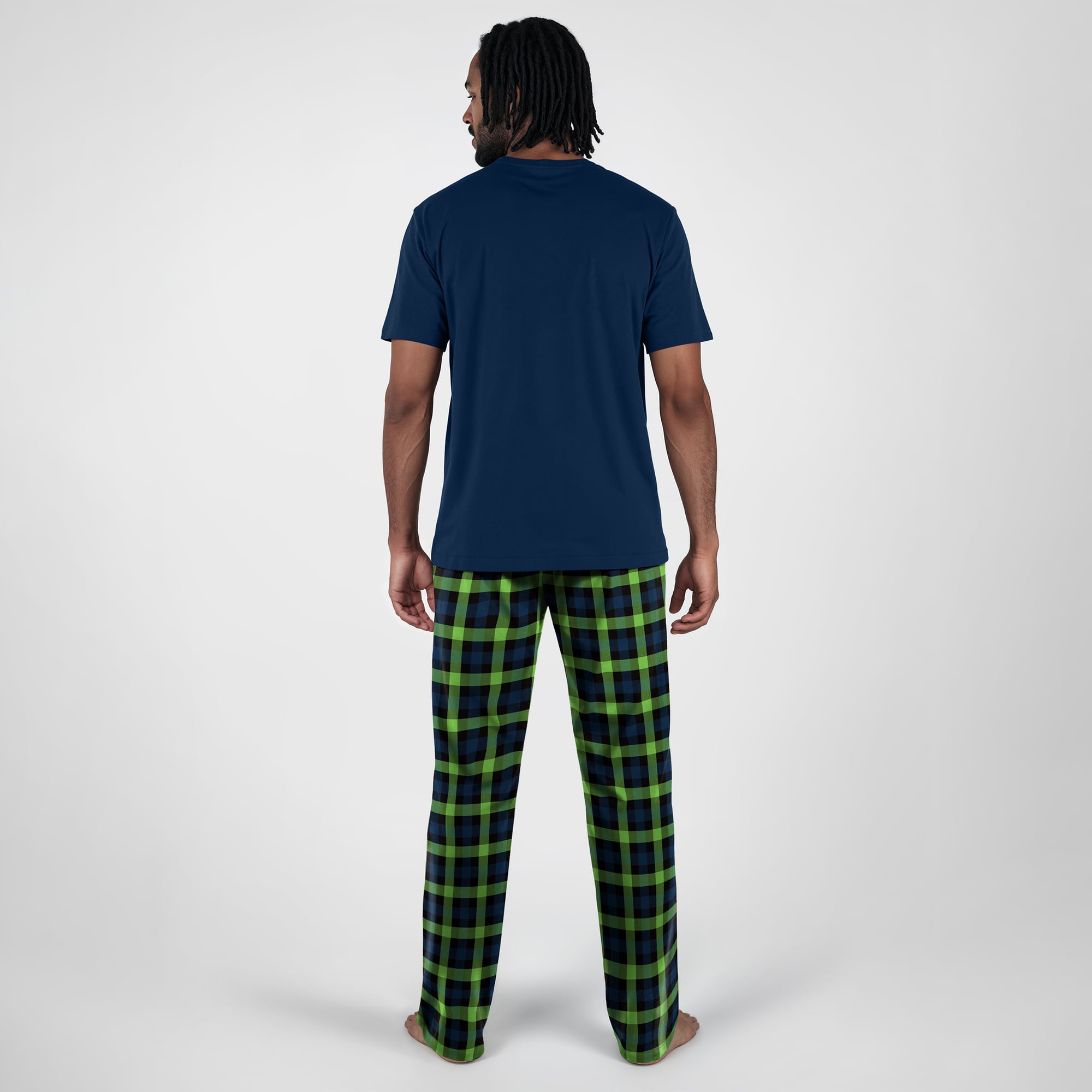 Ensemble de nuit Highland bleu marine Seattle Seahawks Concepts Sport pour homme