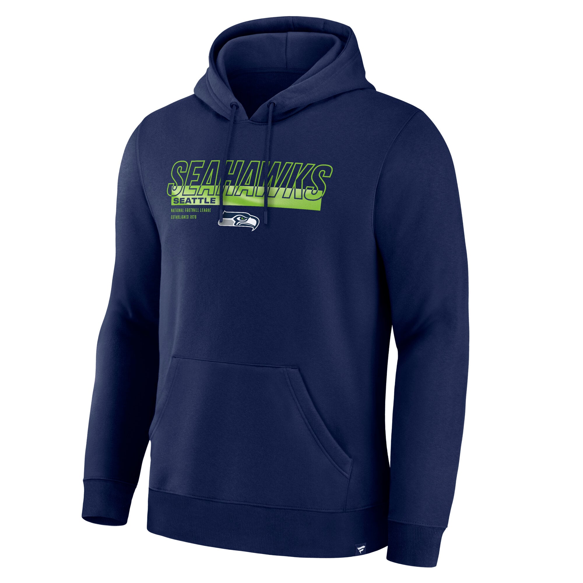 Sweat à capuche Fanatics College Navy Seattle Seahawks Draw Play Legacy pour homme