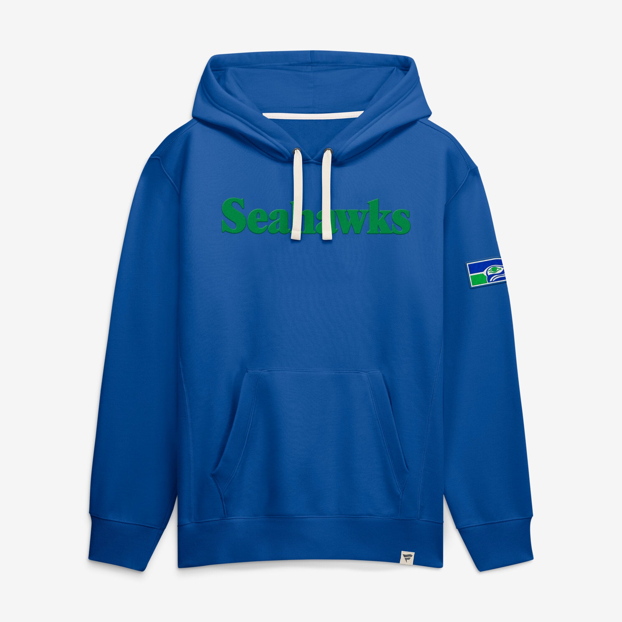 Men's Fanatics Royal Seattle Seahawks New Horizons Heritage Pullover Hoodie