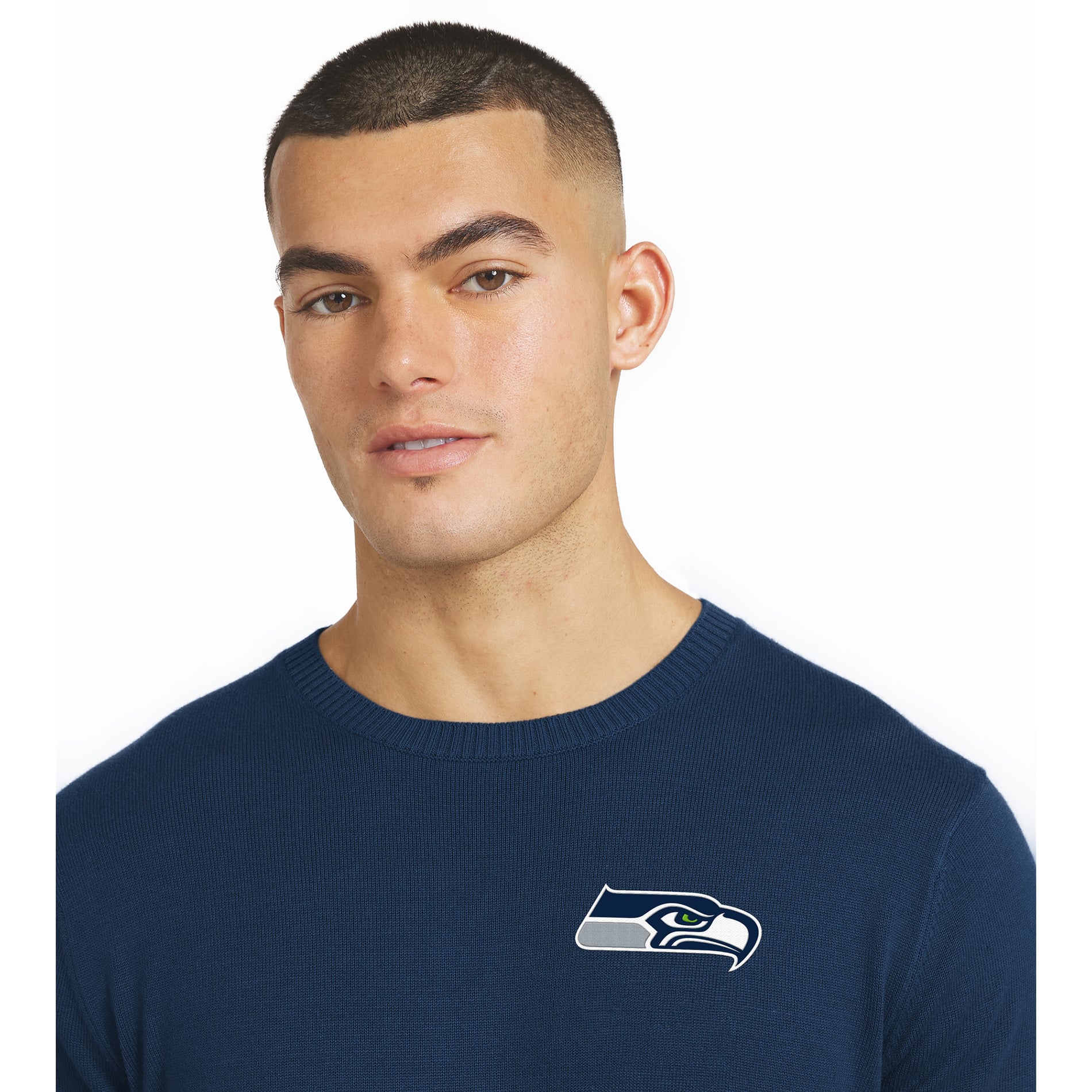 Men's J. Palmer  College Navy Seattle Seahawks Sweater